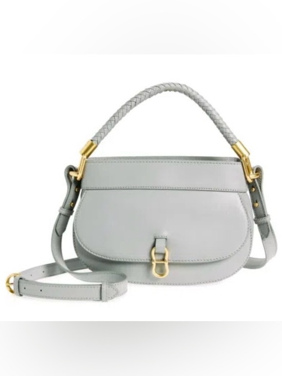 Vince Camuto Handbags - Vince Camuto NWT Dahna Faint Fog Leather Top Handle & Crossbody Satchel